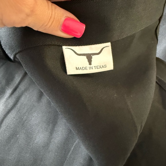 New Men’s Stubbs Black Dress Shirt - Picture 8 of 9